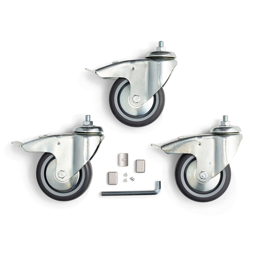 Manfrotto 104G Rädersatz Ø100 mm M10 Bremse