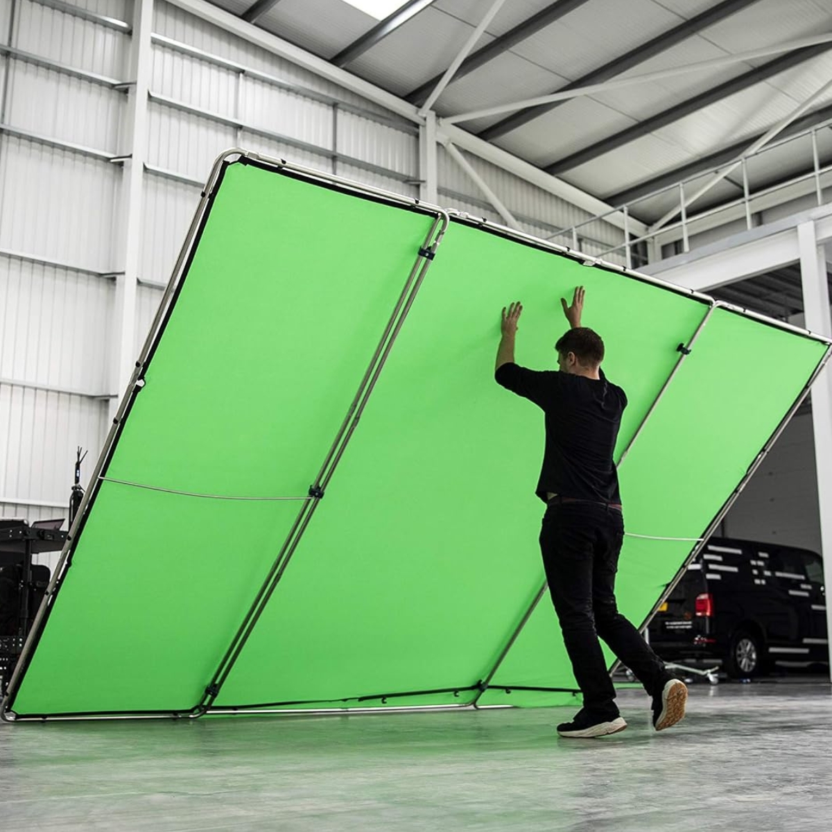 Manfrotto MLBG4301KG Hintergrund-Kit Chroma Key Grün