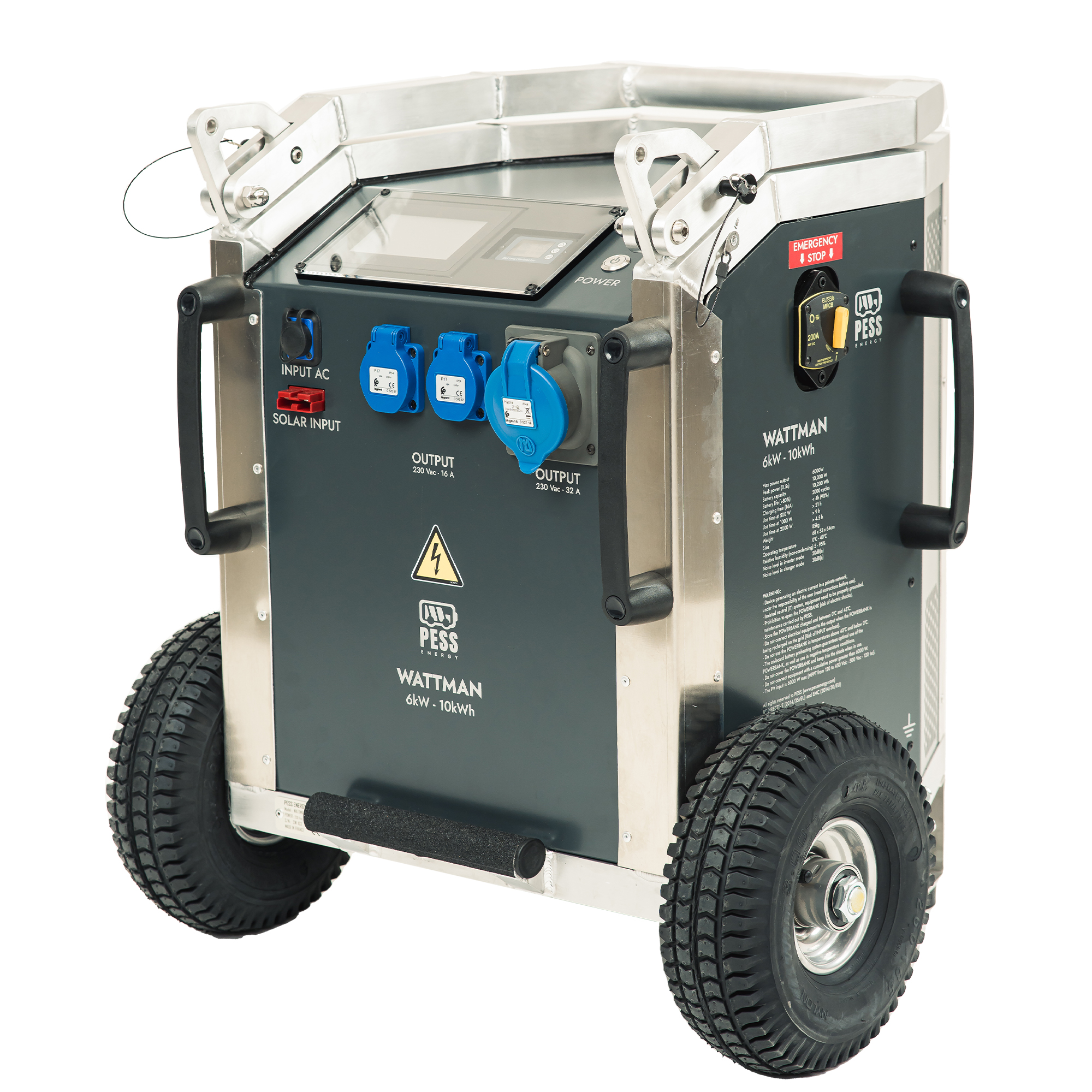Pess Energy WATTMAN 2.0 6kW – 10kWh 5