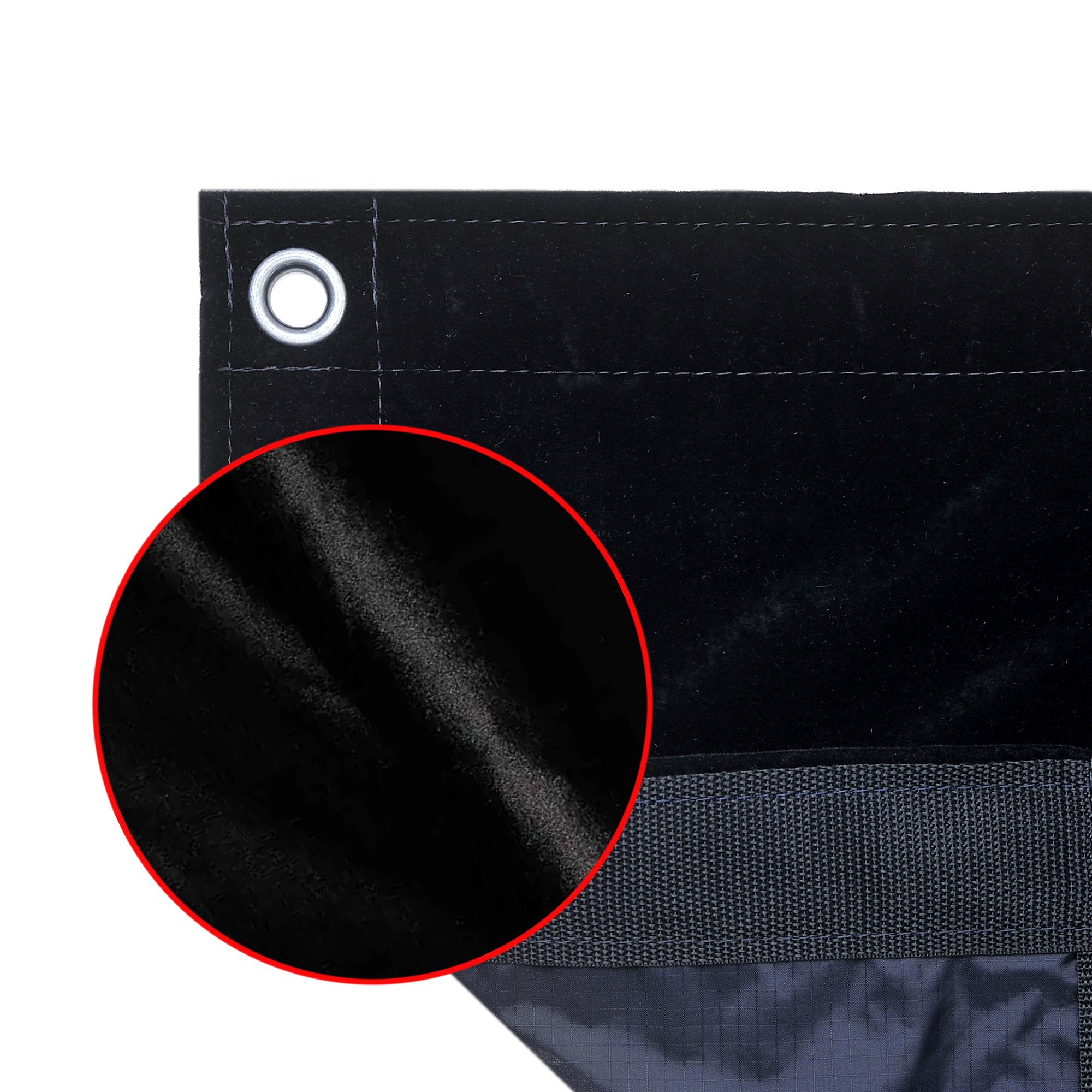 TRP Worldwide 08' x 08' Flat Velvet Black TRP Worldwide 08' x 08' Flat Velvet Black