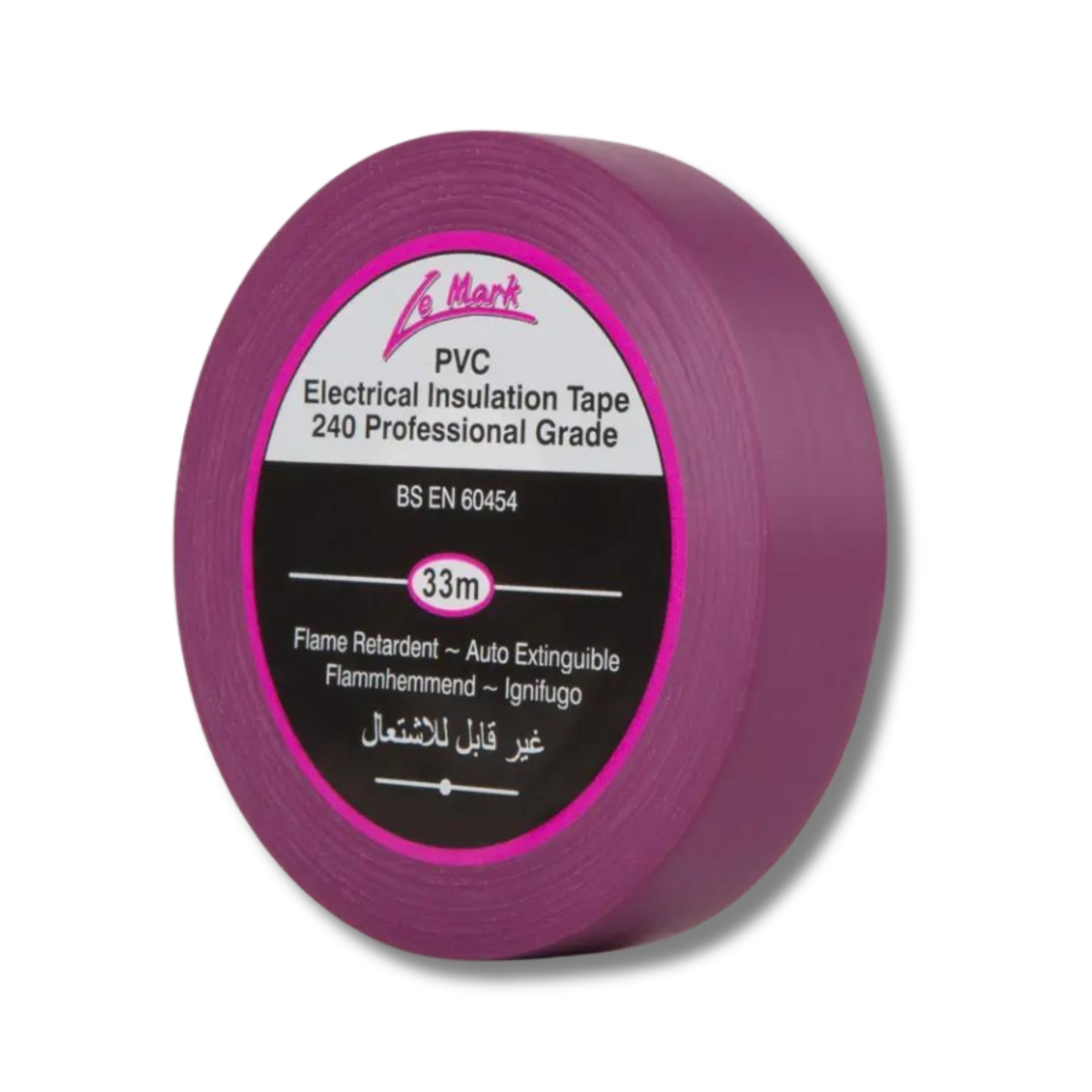 Le Mark PVC Electrical Insulation Tape 19mm x 33 Meter