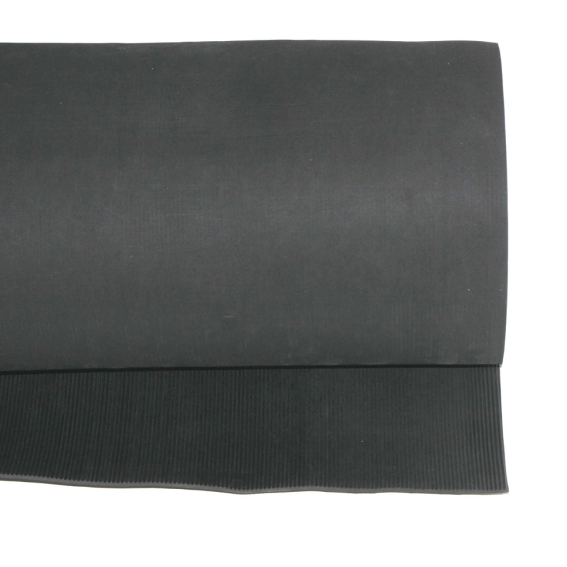 Gummi-Matte mit Rillen - 10 Meter 1200 mm Breite - 3 mm Dicke 2
