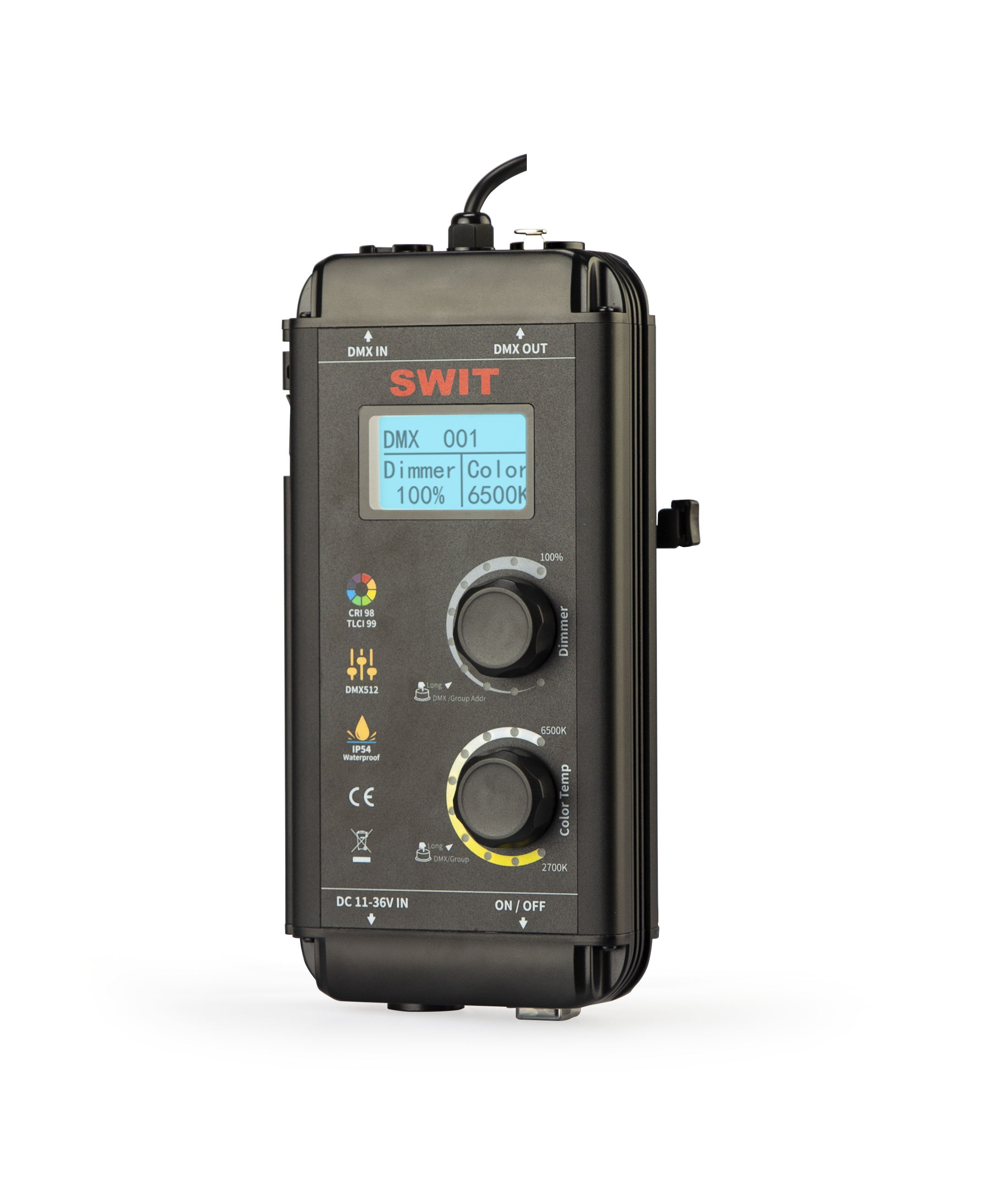 SWIT SL-150P 150W Bi-color IP54 RainProof Flexible Light 5