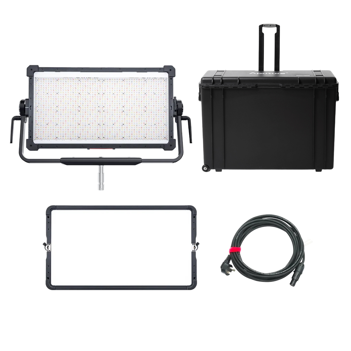 Aputure NOVA II 2x1 Panel Light w/ Rolling Hard Case Kit 12