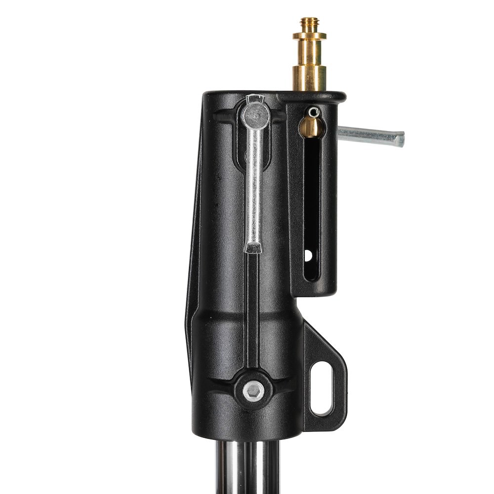 Manfrotto 007BU Stativ SENIOR ALU schwarz 4