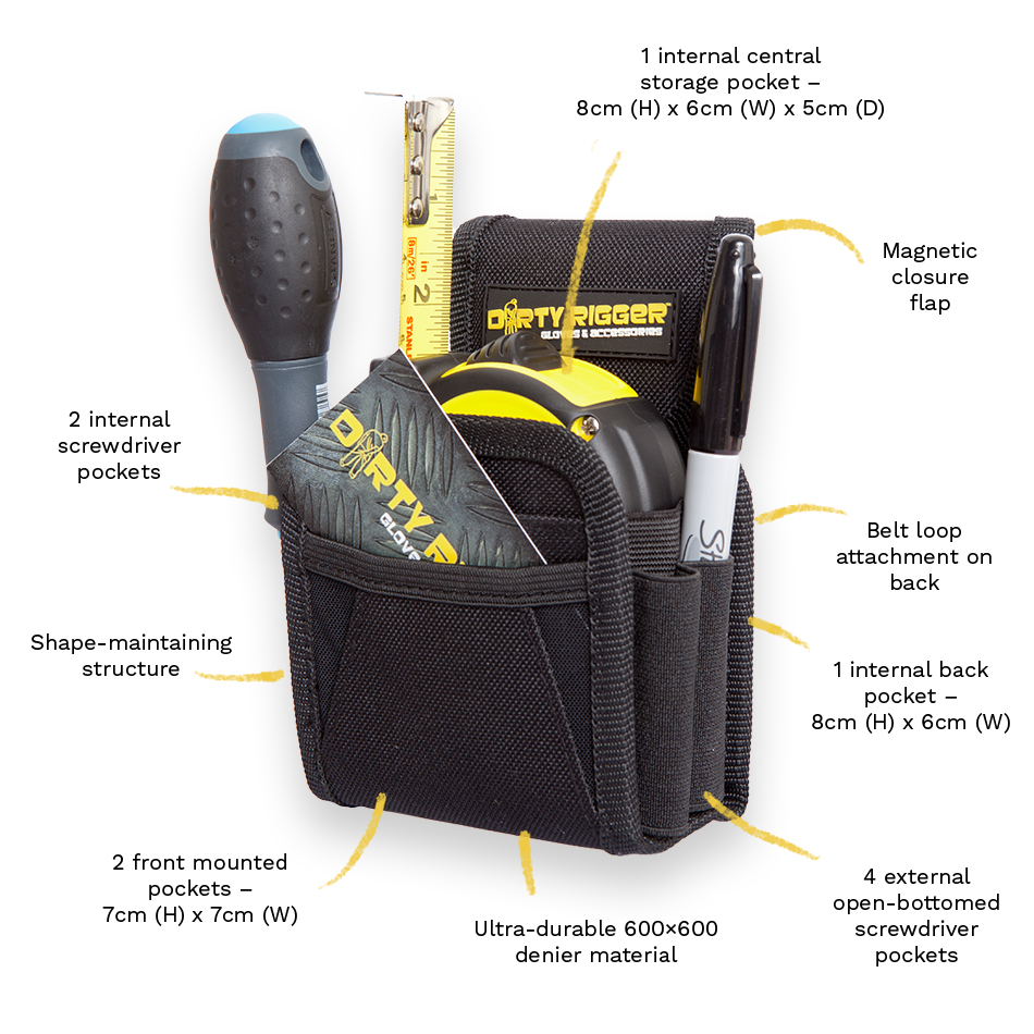 Dirty Rigger Compact Utility Pouch 2