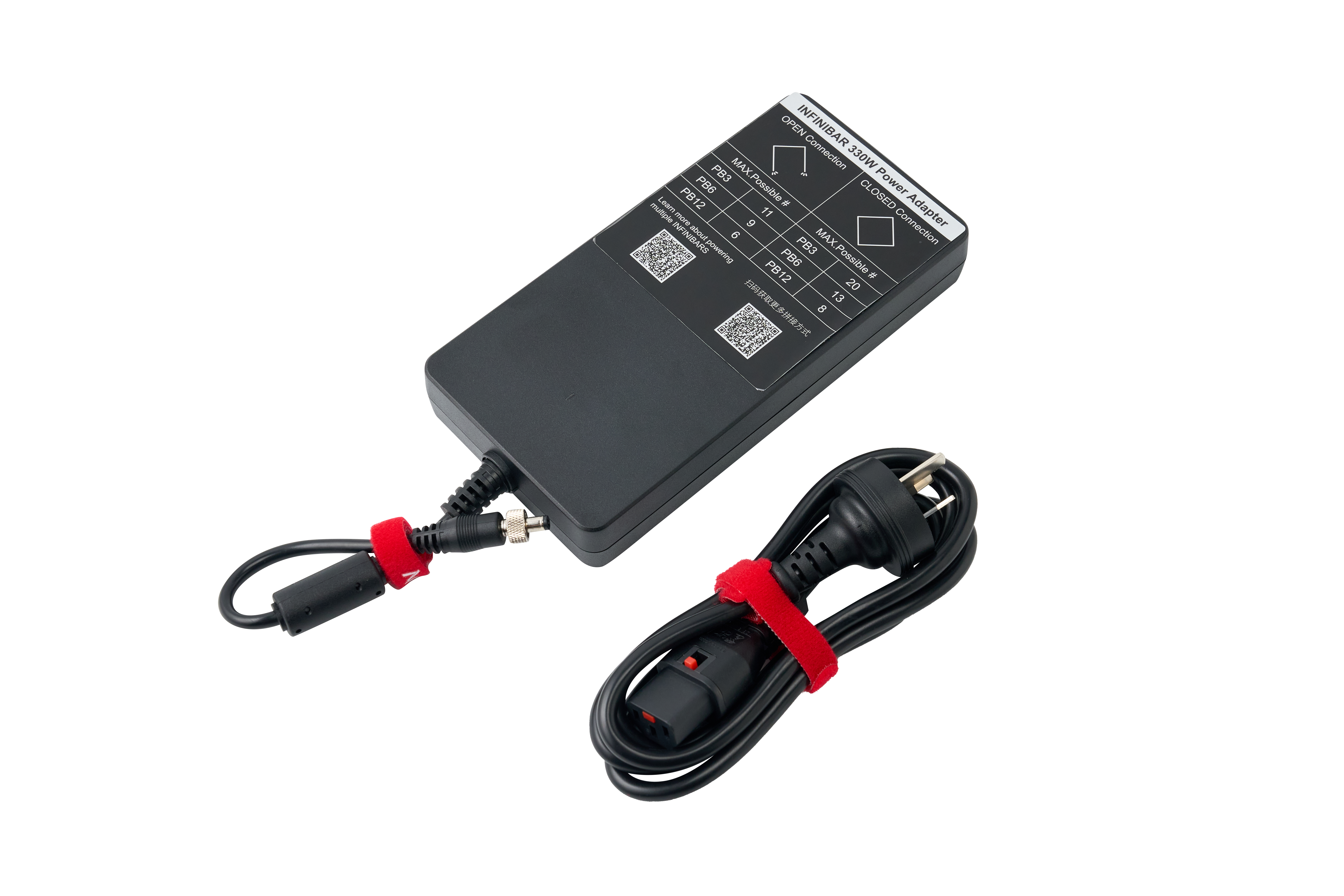 Aputure INFINIBAR 330W(24V) Power Adapter Kit inkl. Kabel Aputure INFINIBAR 330W(24V) Power Adapter Kit inkl. Kabel