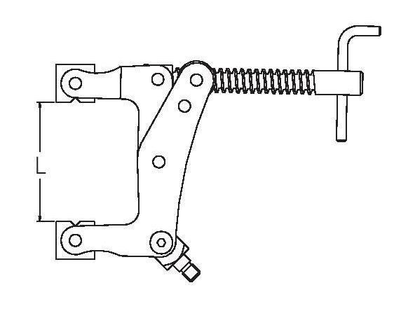 Noga M10x1.25 CLAMP 4" 2