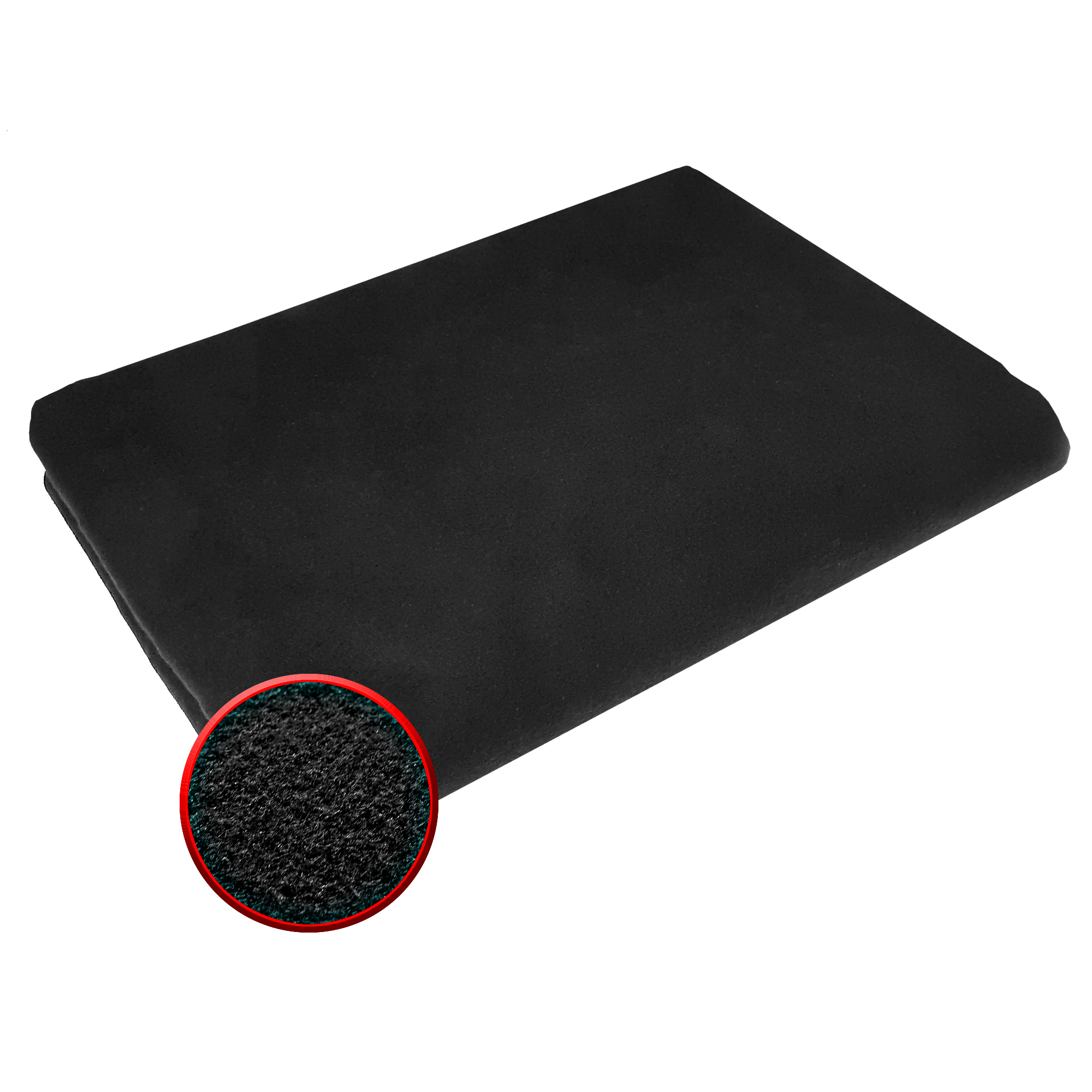Molton 5x3 Meter black 320g/m² Molton 5x3 Meter black 320g/m²