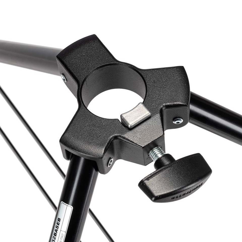 Manfrotto 032BASEB Stativbasis schwarz  für Autopole 6 Manfrotto 032BASEB Stativbasis schwarz  für Autopole 6