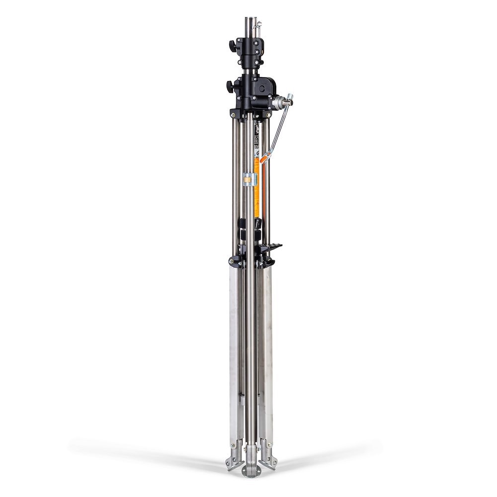 Manfrotto 387XU Stativ Super Wind-Up 4