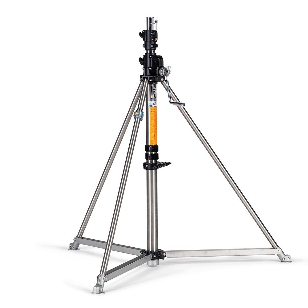 Manfrotto 387XU Stativ Super Wind-Up