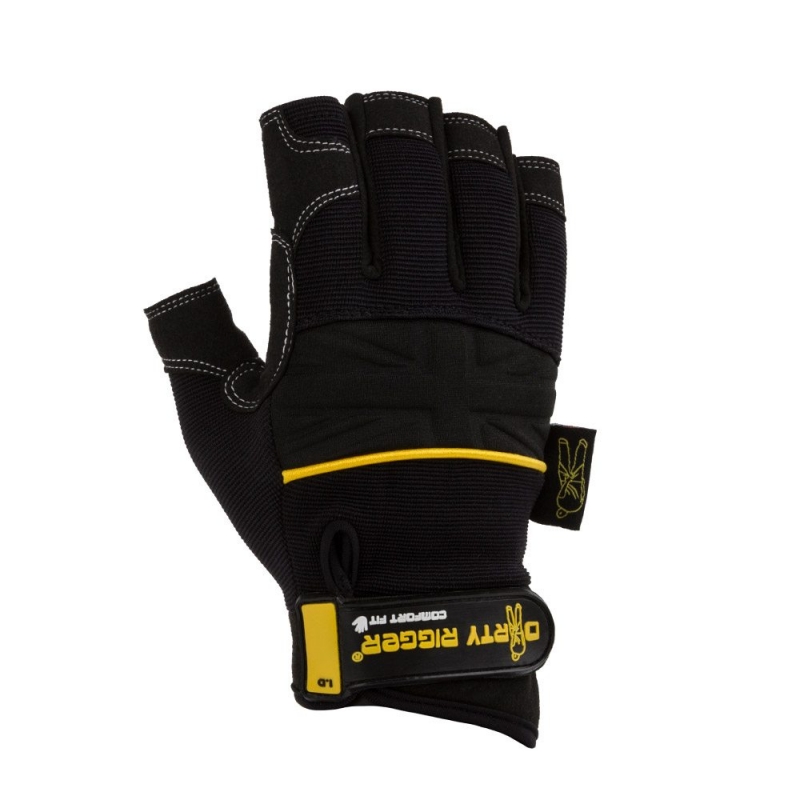 Dirty Rigger Comfort Fit™ Fingerless Rigger Glove 3