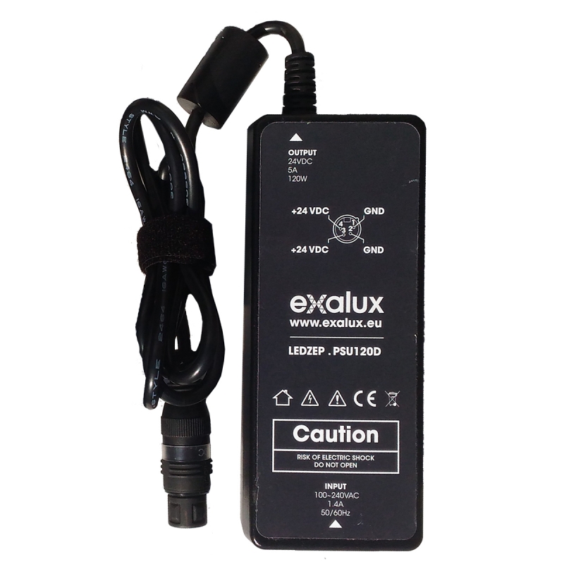 Exalux Netzteil 24VDC/120W für LEDZEP