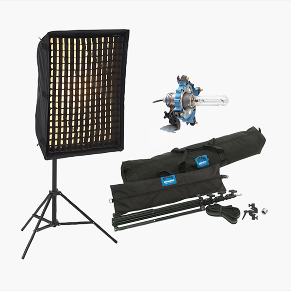 Chimera Triolet Euro 500W Lightbank Kit mit Grid