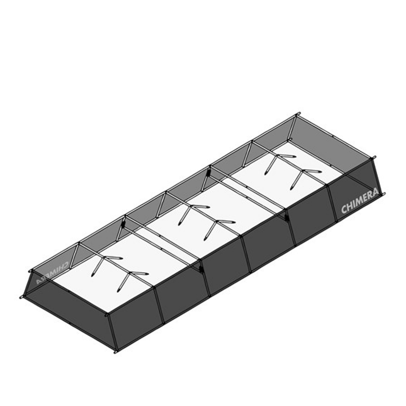 Chimera LIGHTBANK - F2X - 10" x 30" mit Triolets