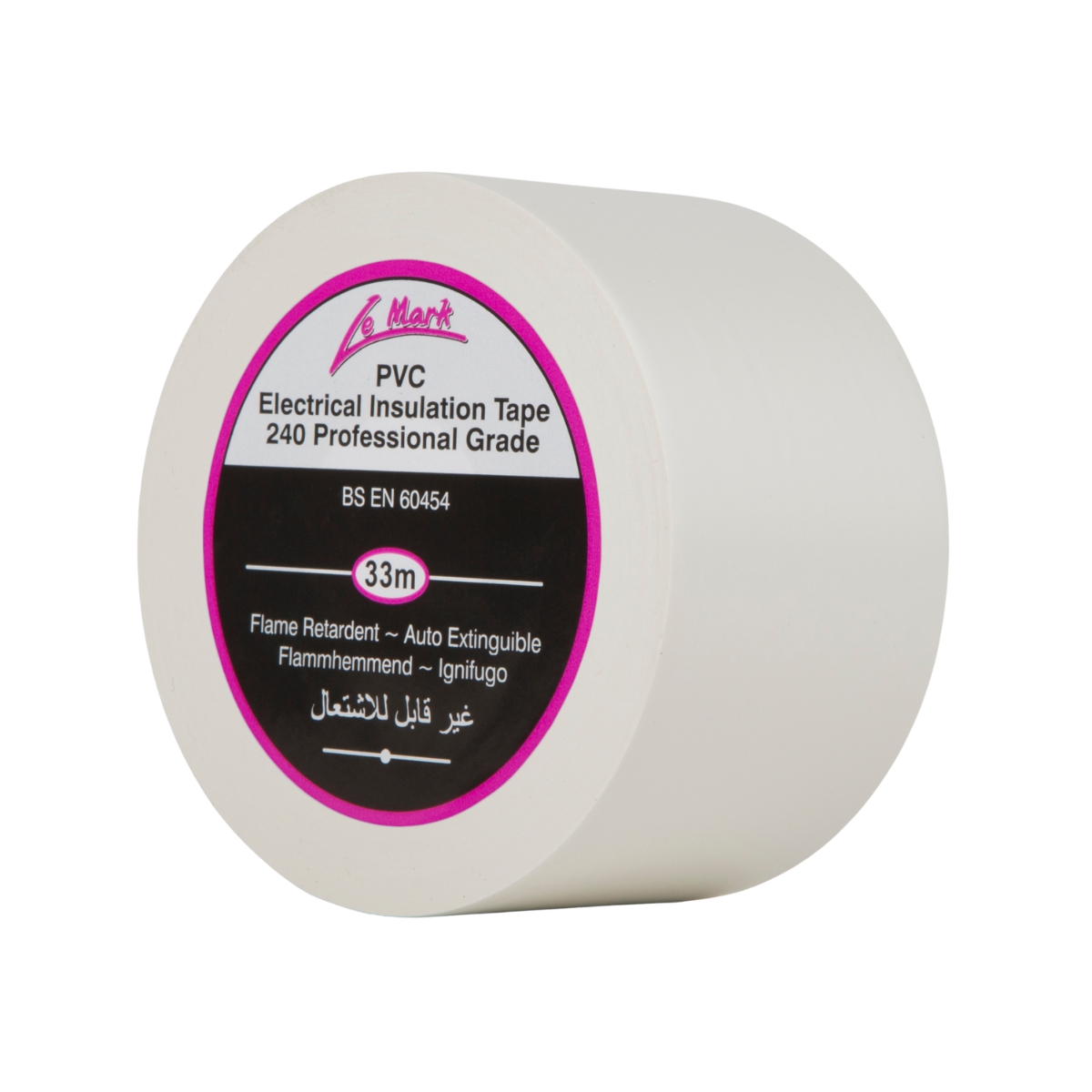 Le Mark PVC Elektro Isolierband 38mm x 33 Meter