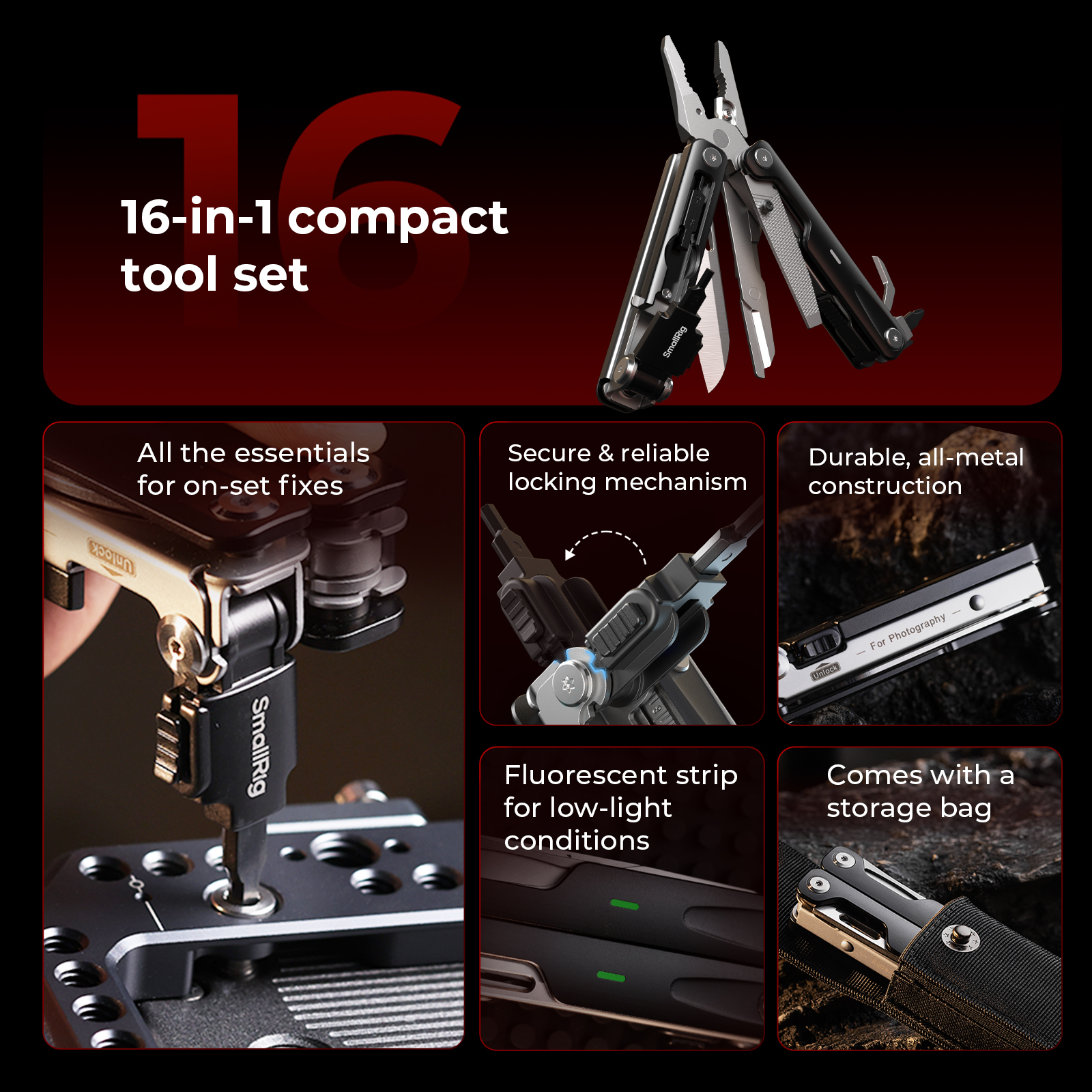 SmallRig 5294  EDC 16-in-1 Multitool