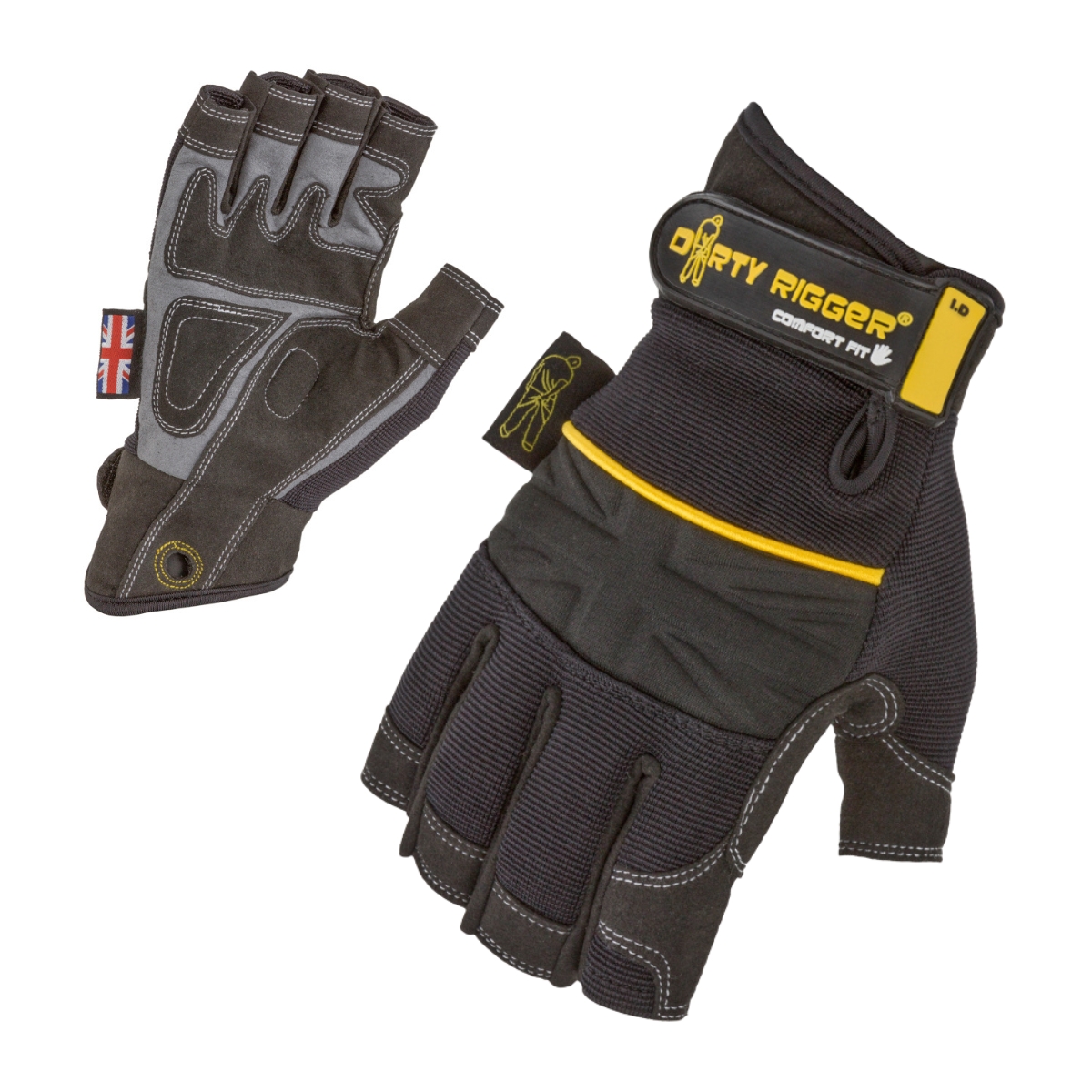 Dirty Rigger Comfort Fit™ Fingerless Rigger Glove