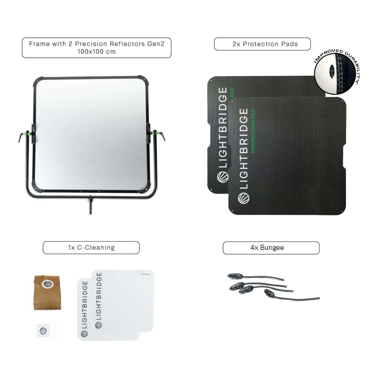 Lightbridge C-100 Frame (Gen2) mit Protection Pad 3.0