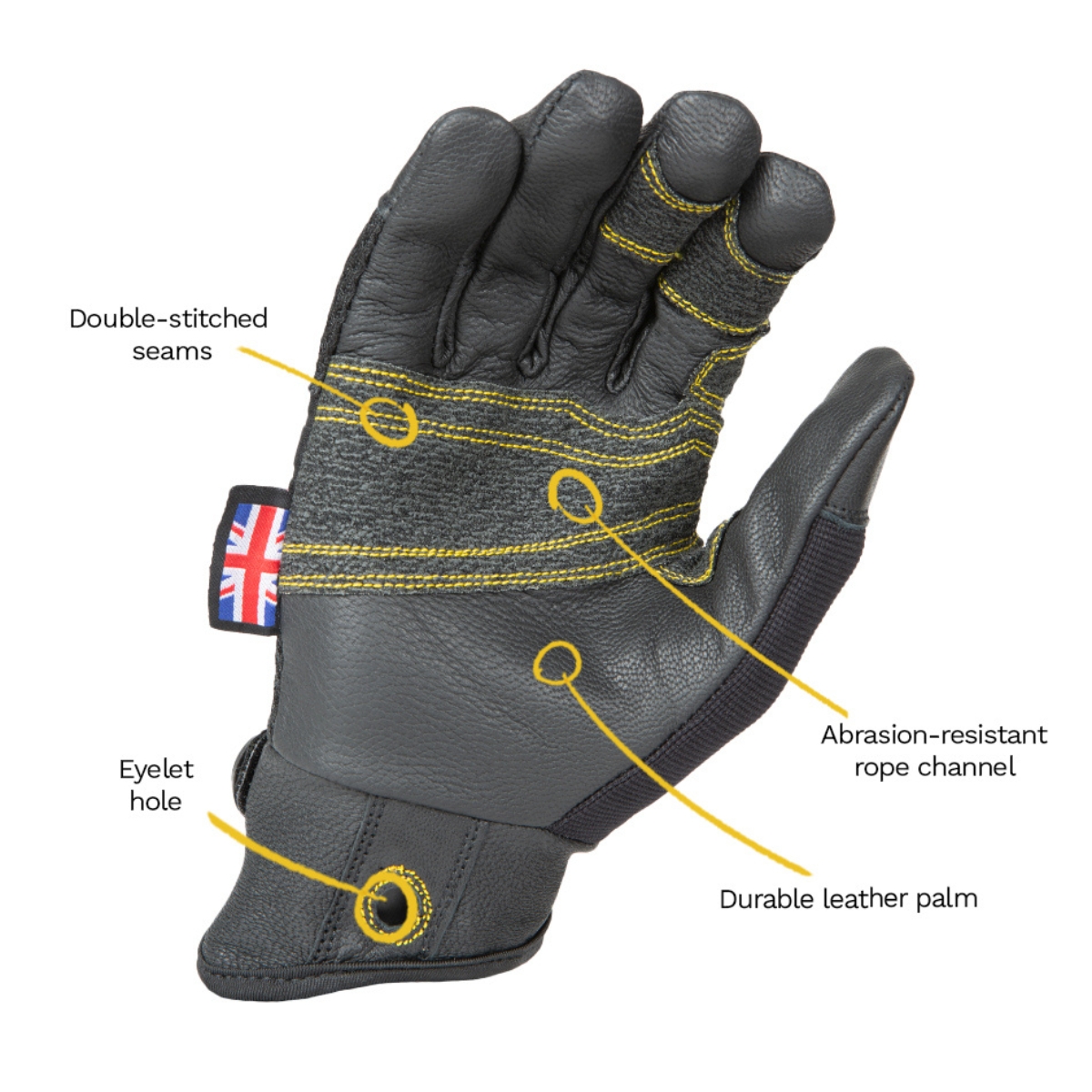 Dirty Rigger Rope Ops™ 2.0 Glove – Full Fingered 4