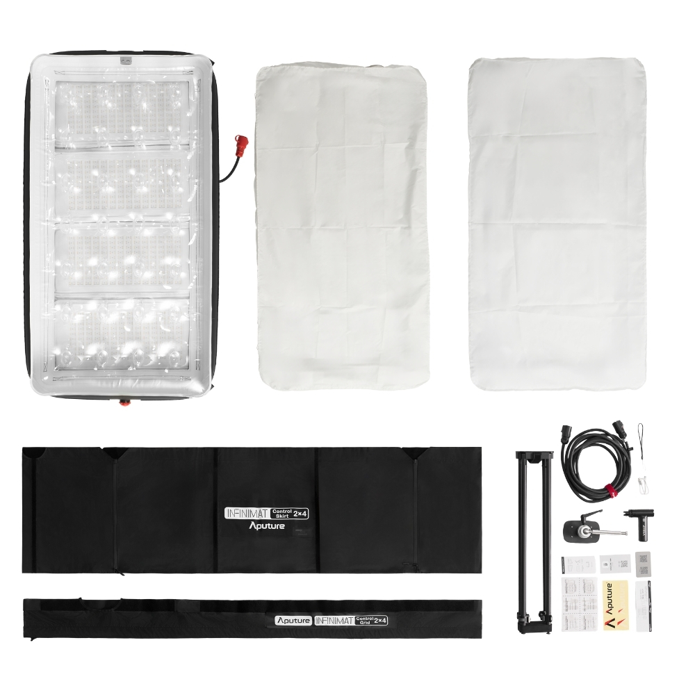 Aputure INFINIMAT LED & Clear Softbox Pack 2x4