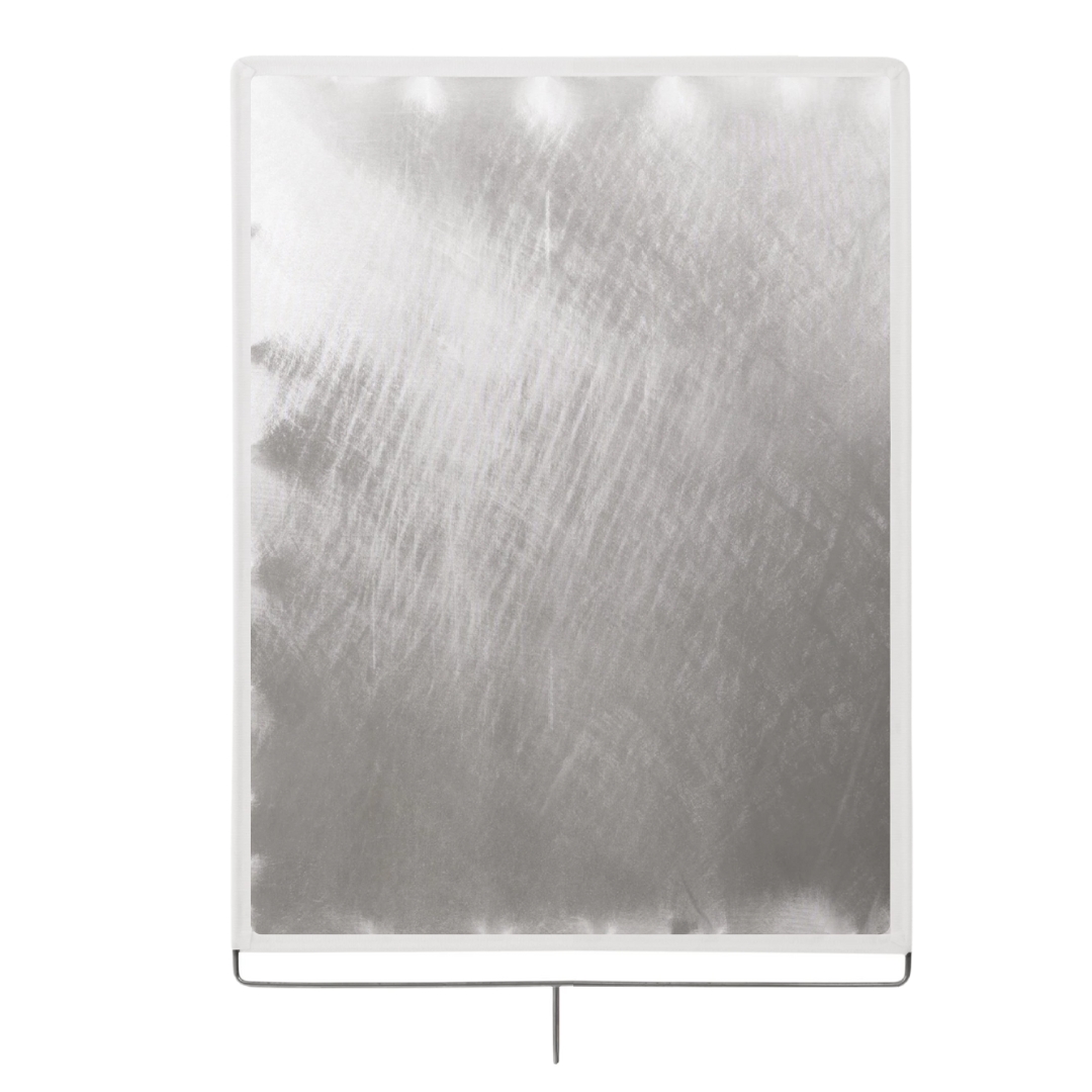 TRP Worldwide 24" x 36" (60x90 cm) Lame Silver/White TRP Worldwide 24" x 36" (60x90 cm) Lame Silver/White