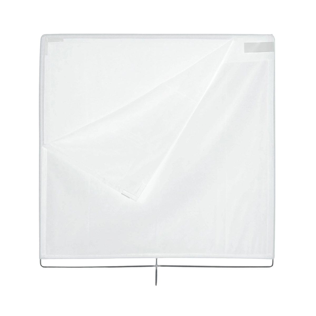 TRP Worldwide 40" x 40" (100x100cm) Solid Floppy White (Top Hinge)