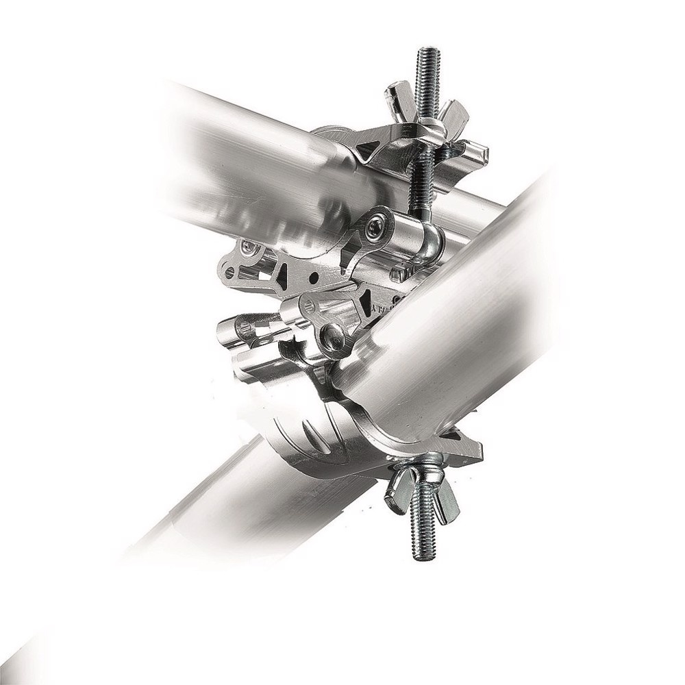 Avenger C482 Eye Coupler Clamp LP Twin, 360° Swivel, 48-52mm Ø