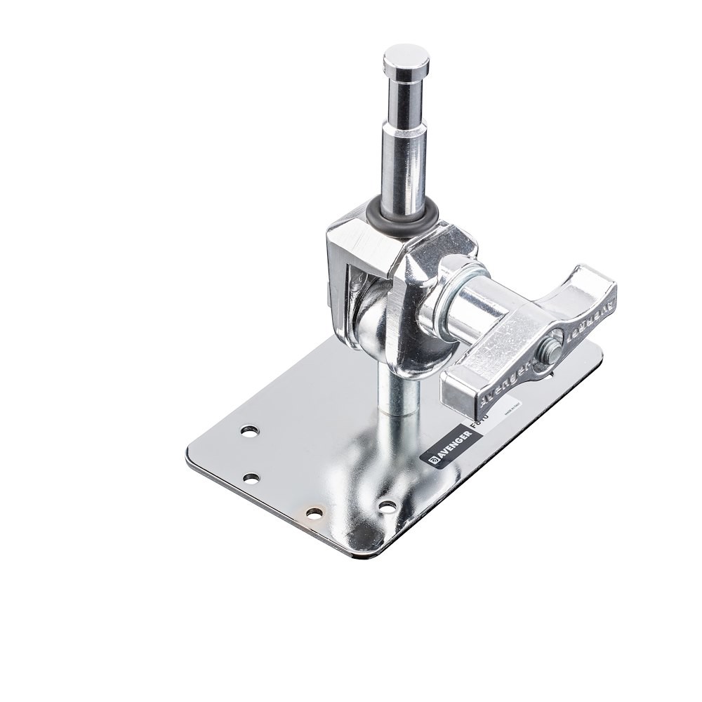 Avenger F810 Wall Plate, Baby w/ 16 mm/ 5/8 in Swivel Spigot