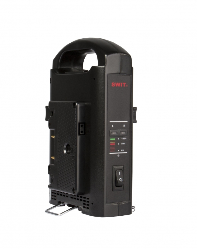 SWIT SC-302A Ladegerät 2-fach Gold-Mount