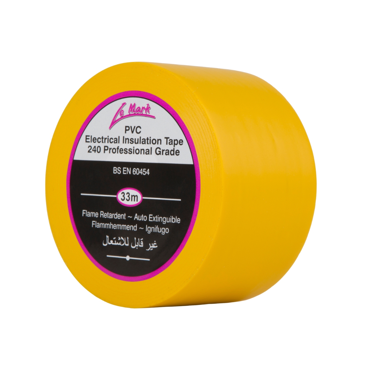 Le Mark PVC Elektro Isolierband 38mm x 33 Meter