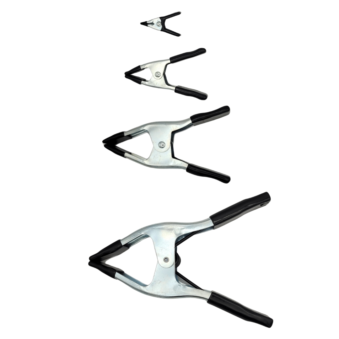 Grip Clip mit schwarzer Isolierung (ca. 5cm Öffnung) 2 Grip Clip mit schwarzer Isolierung (ca. 5cm Öffnung) 2