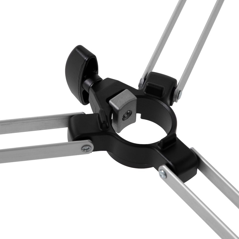 Manfrotto 032BASE Stativbasis Silber für Autopole 8