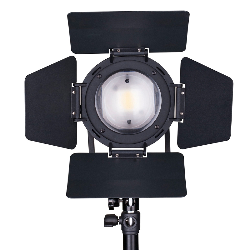 SWIT FL-C60D 60W LED Spotlight, 25000lux, V-Mount, DMX 3
