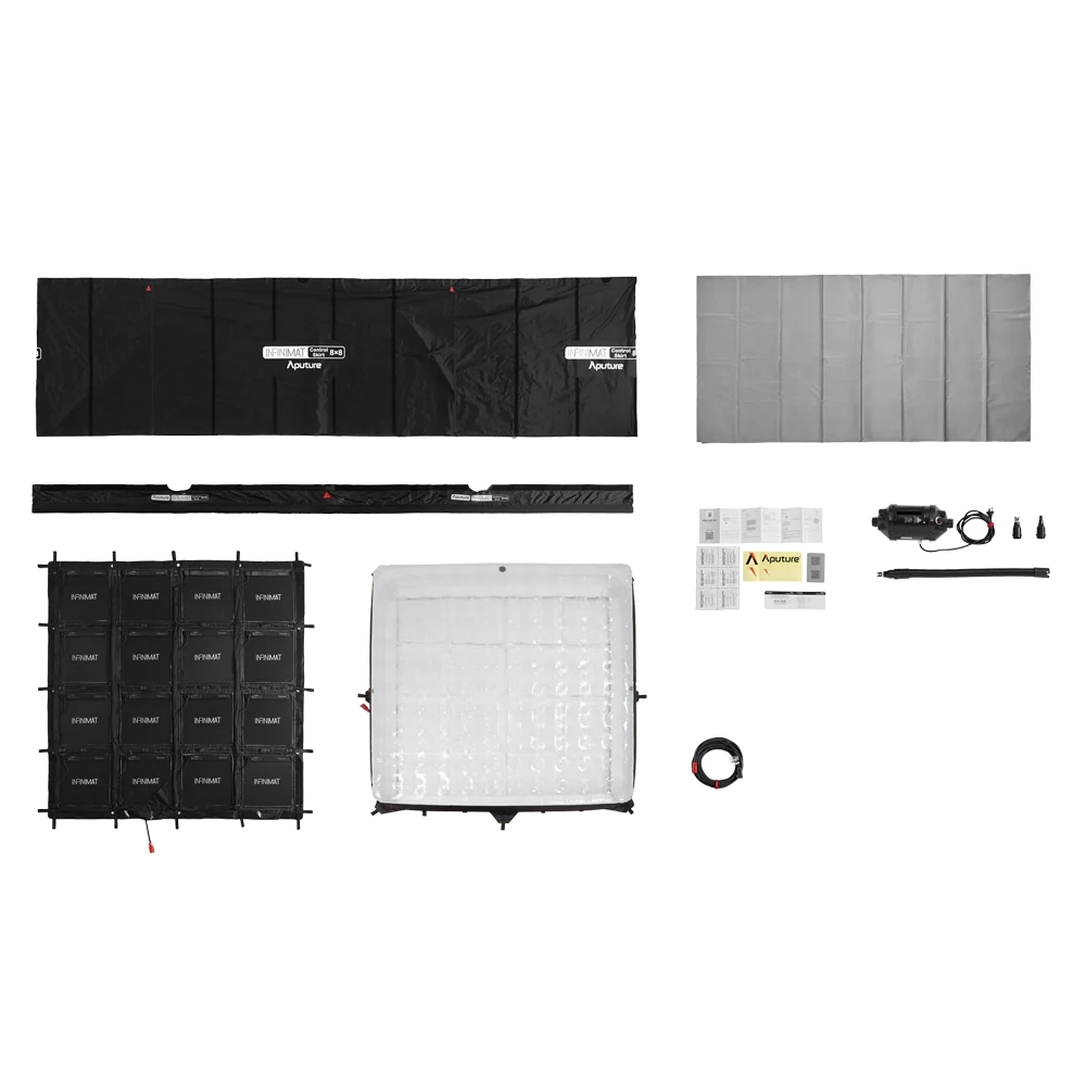 Aputure INFINIMAT LED & Clear Softbox Pack 8x8