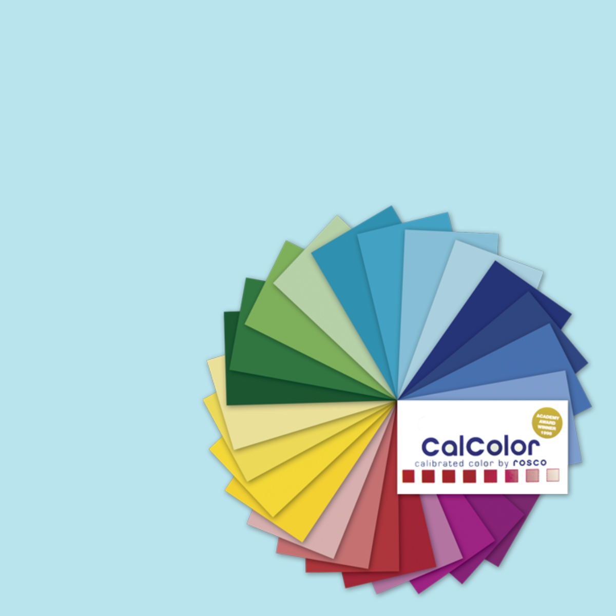 Rosco SF4330 CalColor 30 Cyan 1 Stop