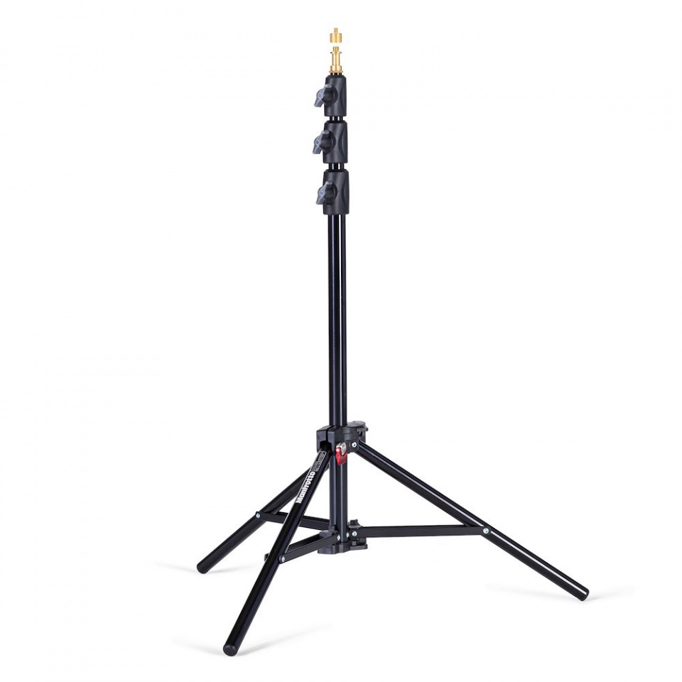 Manfrotto 1051BAC Kompaktes Lampenstativ Mini mit Luftfederung