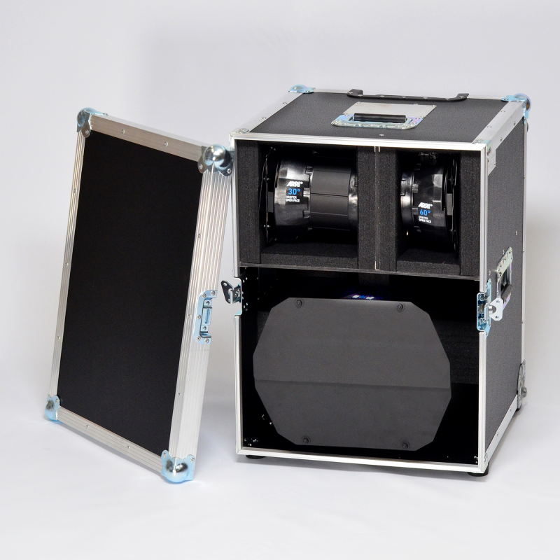 Hil-Tools Trollycase für ARRI Orbiter Open Face Optiksatz 2