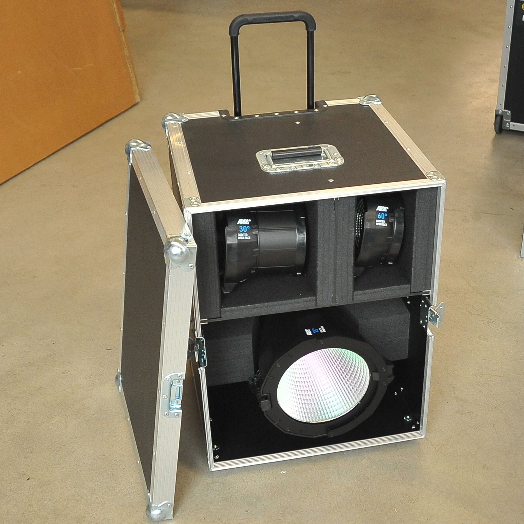 Trollycase für ARRI Orbiter Open Face Optiksatz (V) 2