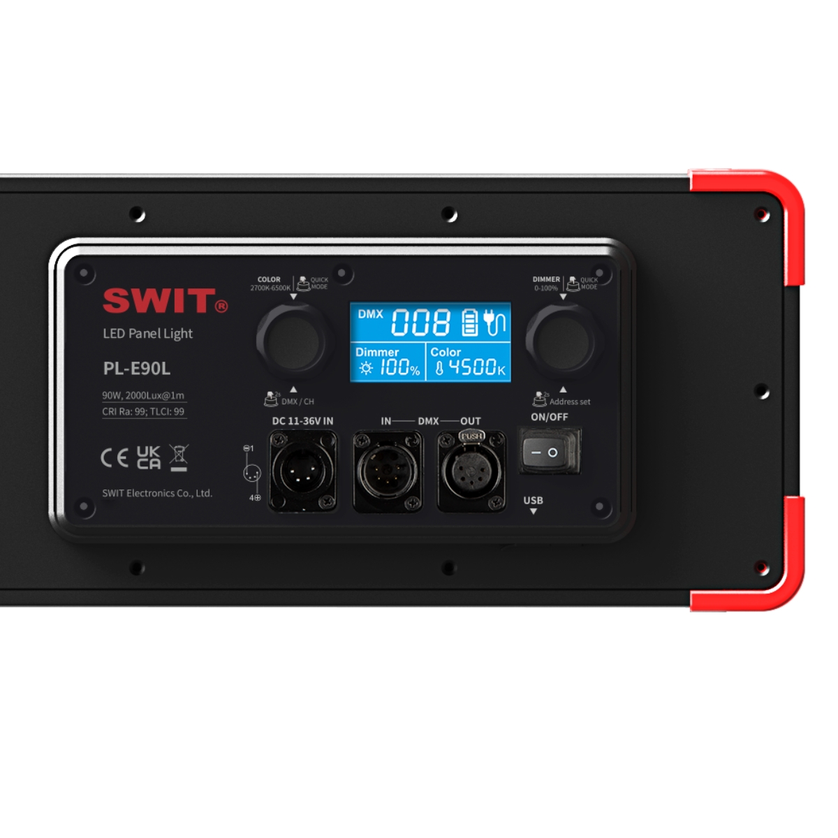 SWIT PL-E90L 90W Bi-Color LED Panel 6