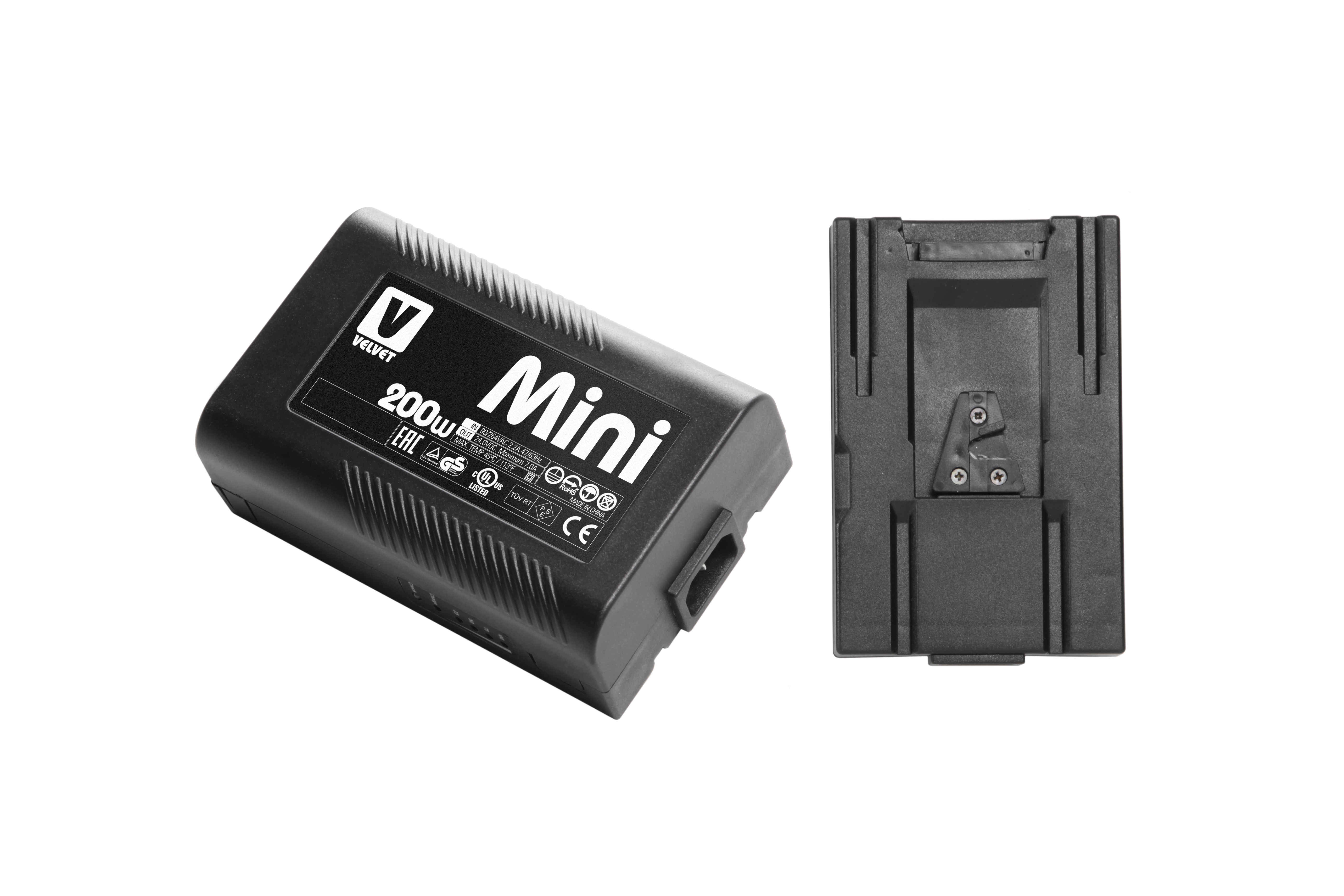 VELVET Smart V-Lock Netzteil Adapter 200W (ohne Netzkabel!) VELVET Smart V-Lock Netzteil Adapter 200W (ohne Netzkabel!)