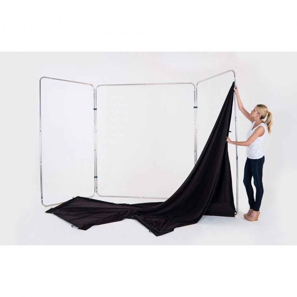 Lastolite LB7621 Panorama Hintergrund (Schwarz) 4