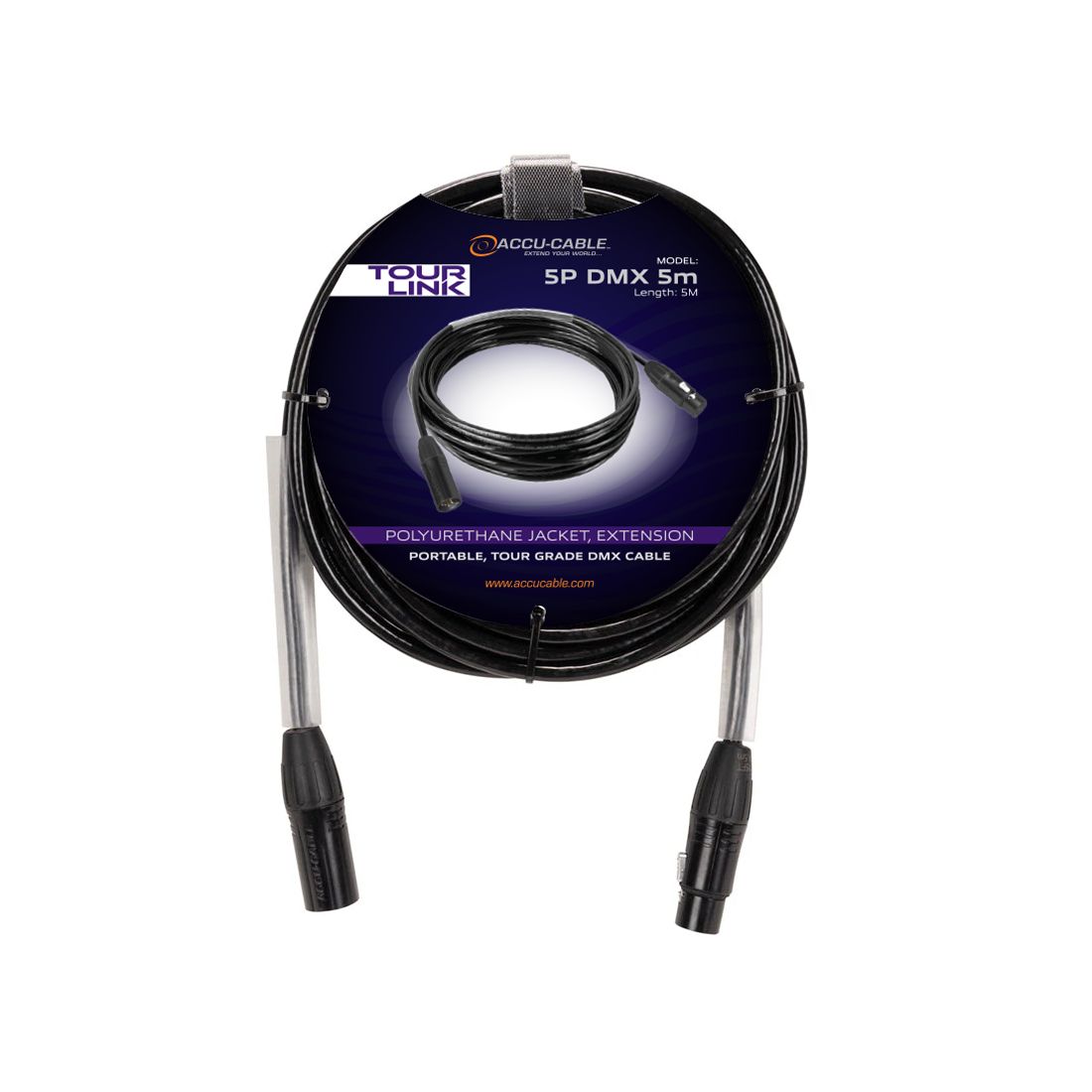 Accu-Cable Tour Link 5P DMX-Cable 5pol.
