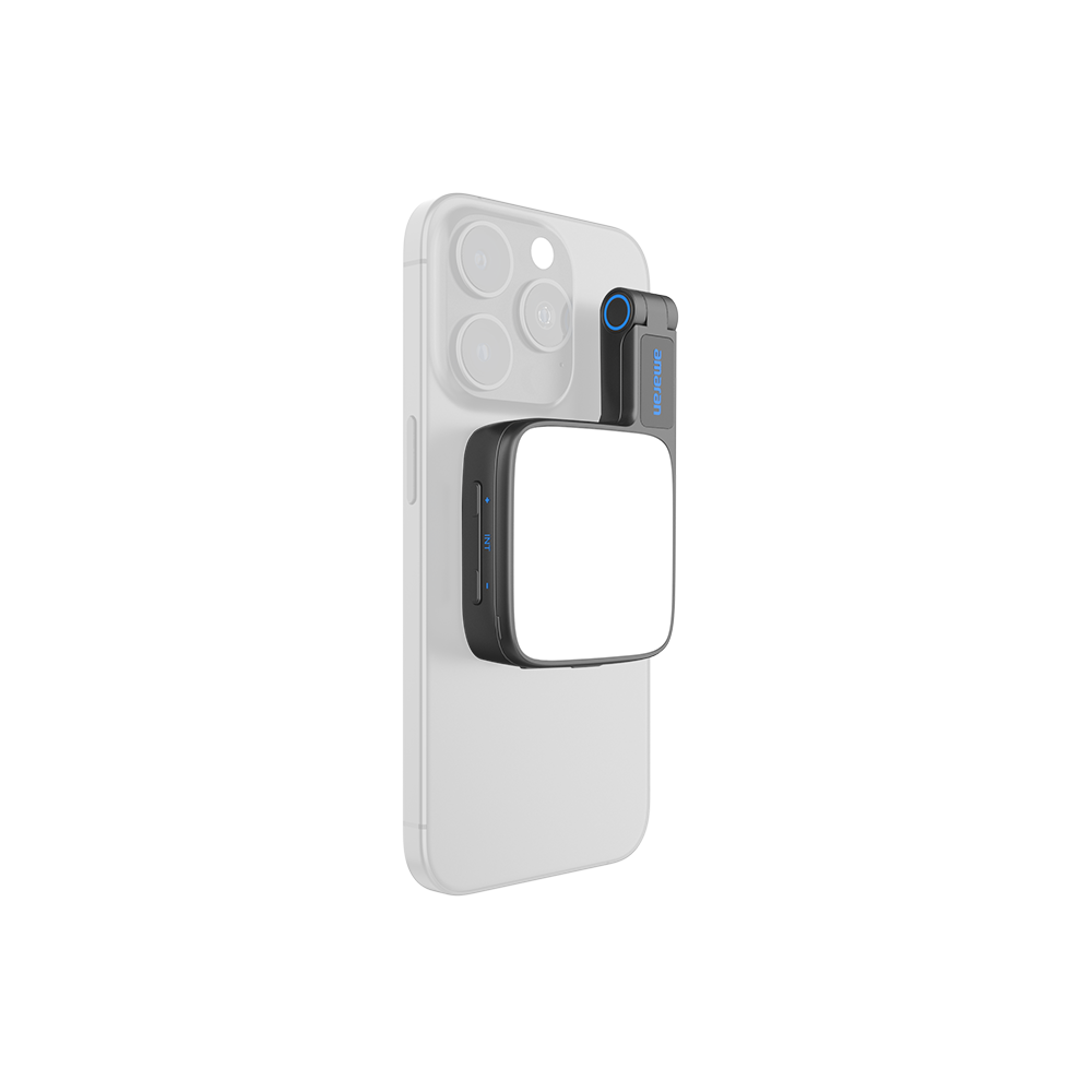 amaran Go – ultra-compact MagSafe mini LED phone light