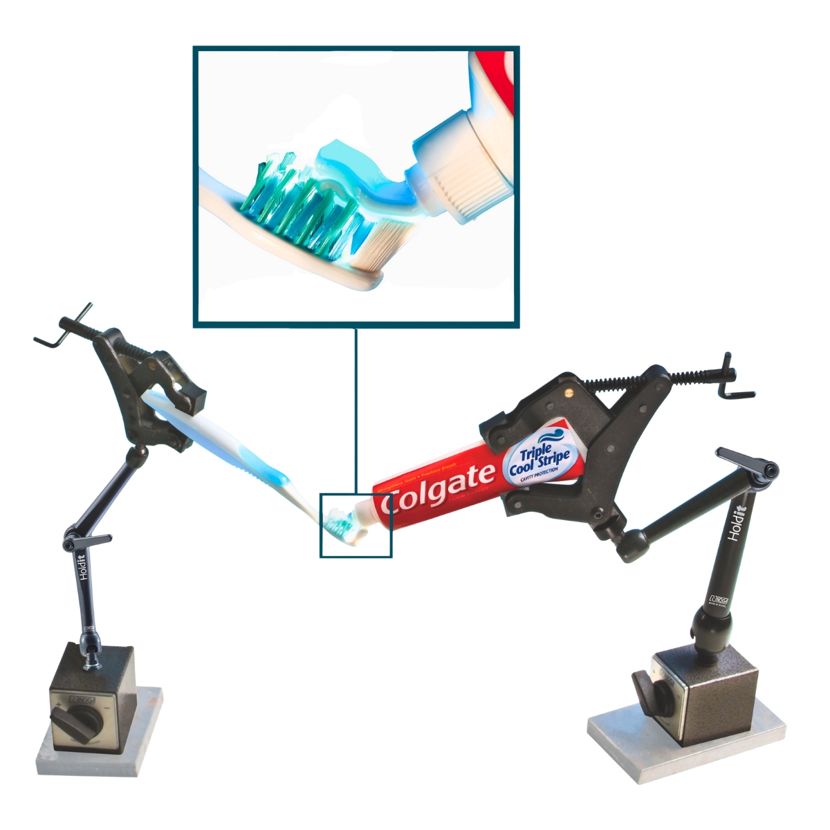Noga DG1003 Magnet 100kg mit Gewinde-Platte 4