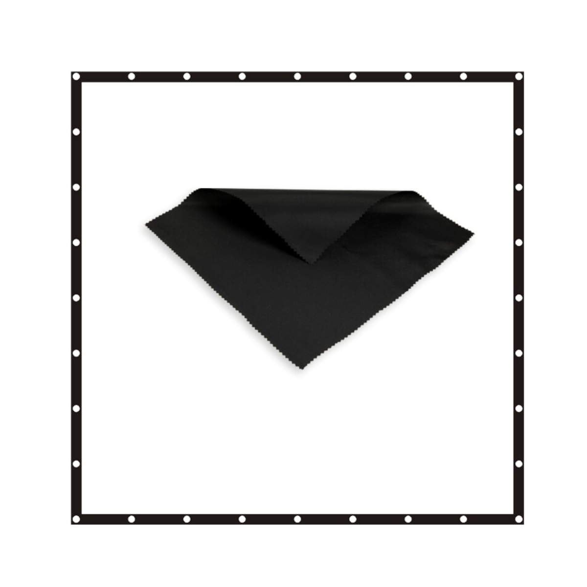 Sunbounce SCREEN SUN-SCRIM 8x8 Bouncer MOLTON / DUVETYNE BLACK 160 gr/m²