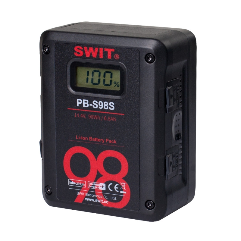 SWIT PB-S98S V-Mount Akku 98Wh Multi-Sockets Square Cine Battery