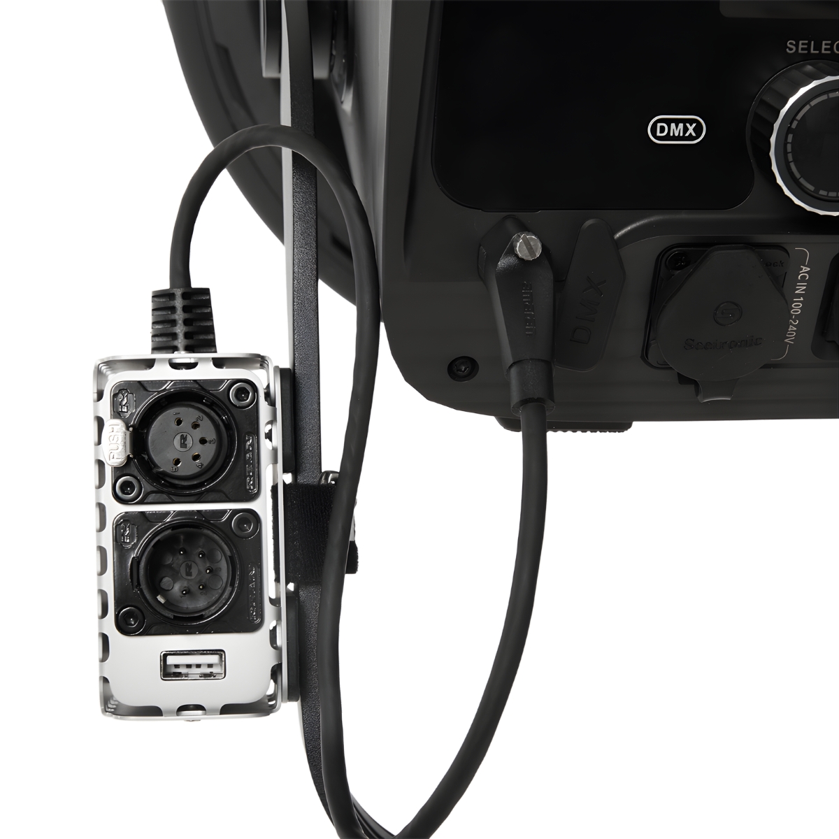 amaran USB-C to 5-Pin DMX In & Out Adapter 4