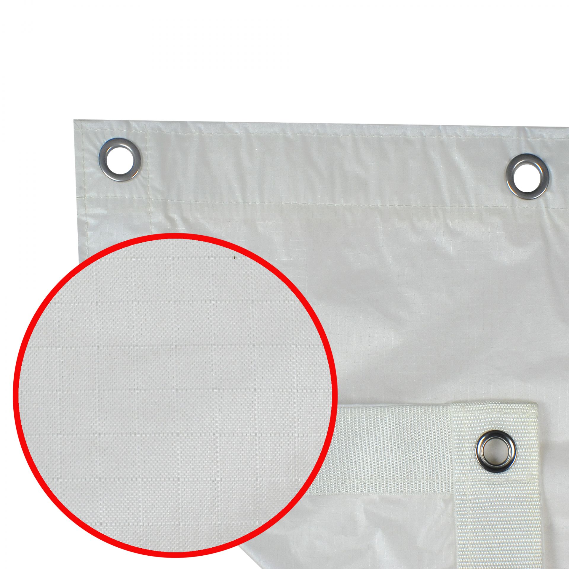TRP 04´ x 04´ (121x121cm) Grid Cloth Full, White (Silent)